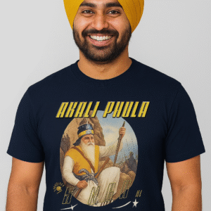 Blue T- Shirt- ( Akali Phula Singh)